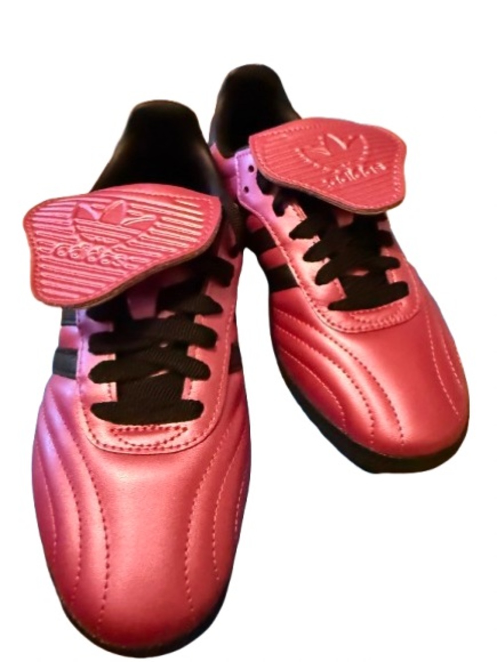 adidas Metallic Pink Samba Shoes